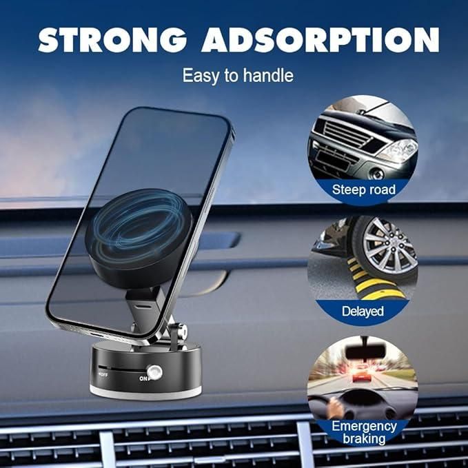 Vacuum Magnetic Suction Phone Holder - Vistora